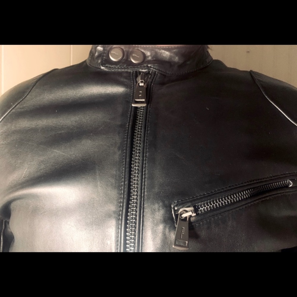 Ralph Lauren Black Label Men’s Leather Jacket